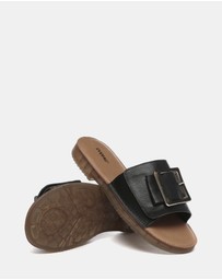 EVERAU - EverAU Ugg Bera Cow Leather Upper Sandals