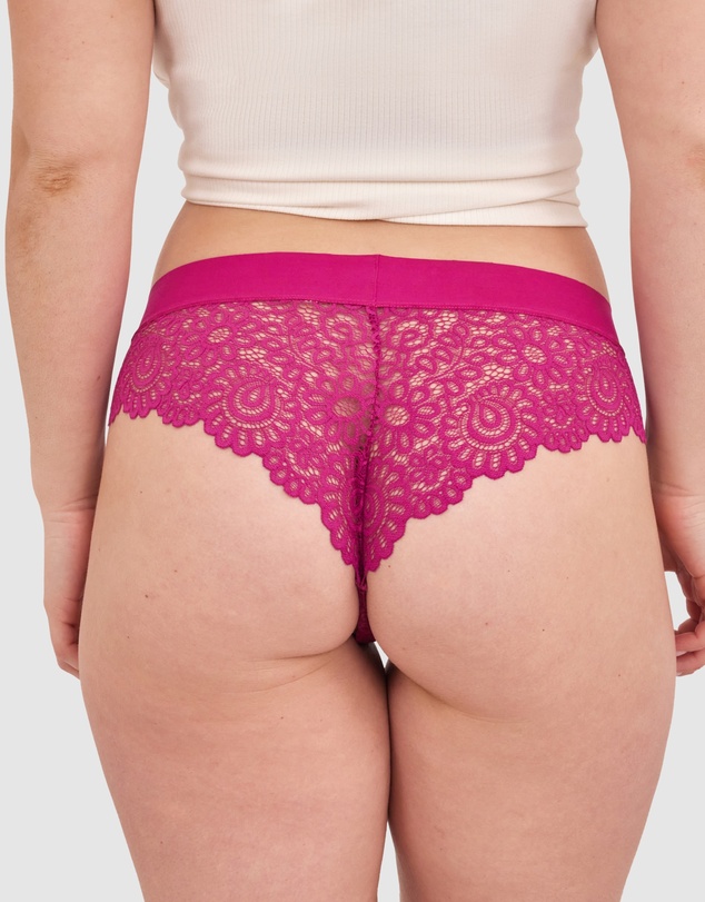 Bras N Things - Audrey Brazilian Knicker - Magenta