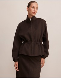 Forever New - Amara Elastic Waist Jacket