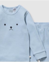 Wilson & Frenchy - Organic Rib Long Sleeved Pyjamas - Kids