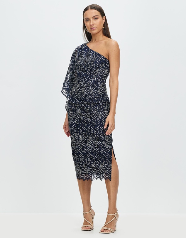 Romance by Honey and Beau - Lolita One Shoulder Dress