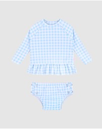 Seafolly - Gingham Rashie Set