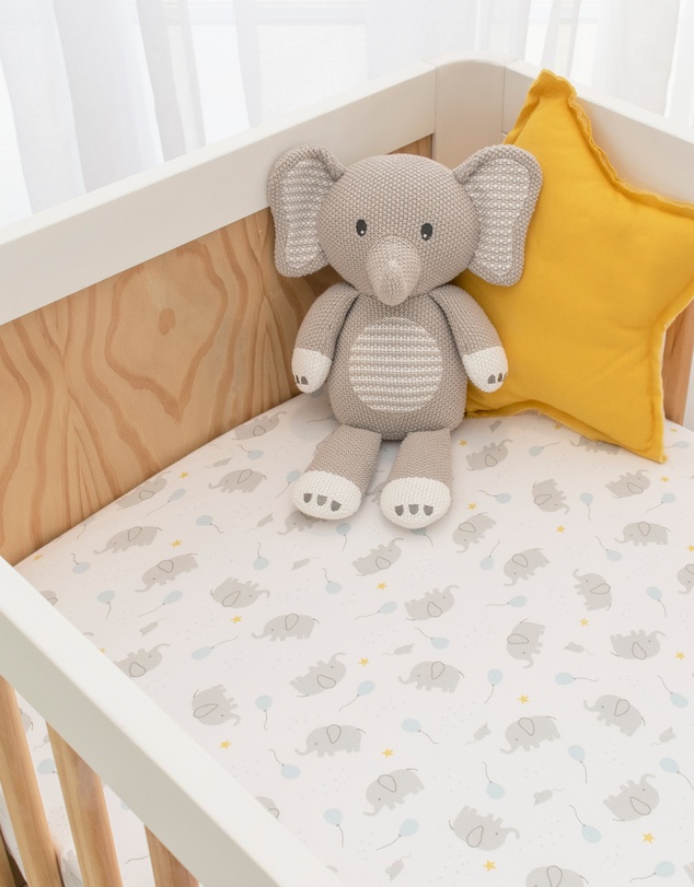 Living Textiles - Knitted Toy - Mason the Elephant