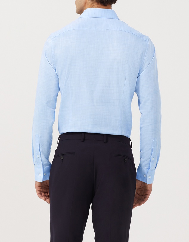 Van Heusen - Solid Colour Textured Shirt