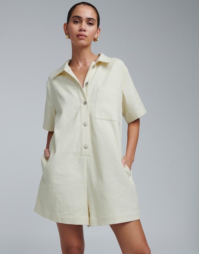 ST MRLO - Sandra Denim Playsuit