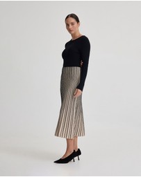 Oxford - Paige Stretch Knitted Dress