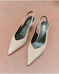 Siren - Yory Slingback Kitten Heels