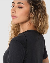 ASICS - Refined Texture Short Sleeved Top - Women's