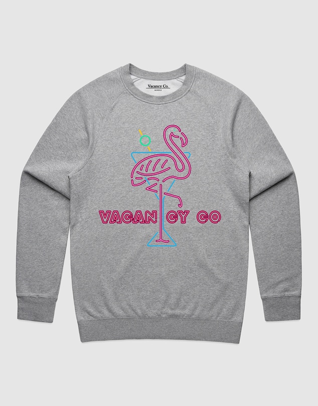 Vacancy Co - Flamingo Club Crewneck - Youth