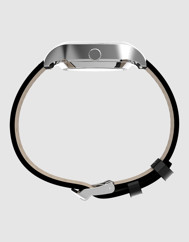 TIMEX - Marlin® Chatham Automatic 36mm Black Leather Strap Watch