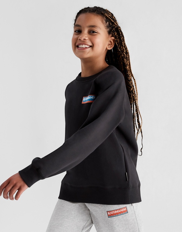 Kathmandu - Youth Heritage Logo LT BB Crew Sweatshirt