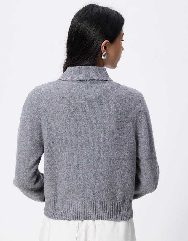 & Other Stories - Knitted Collar Cardigan