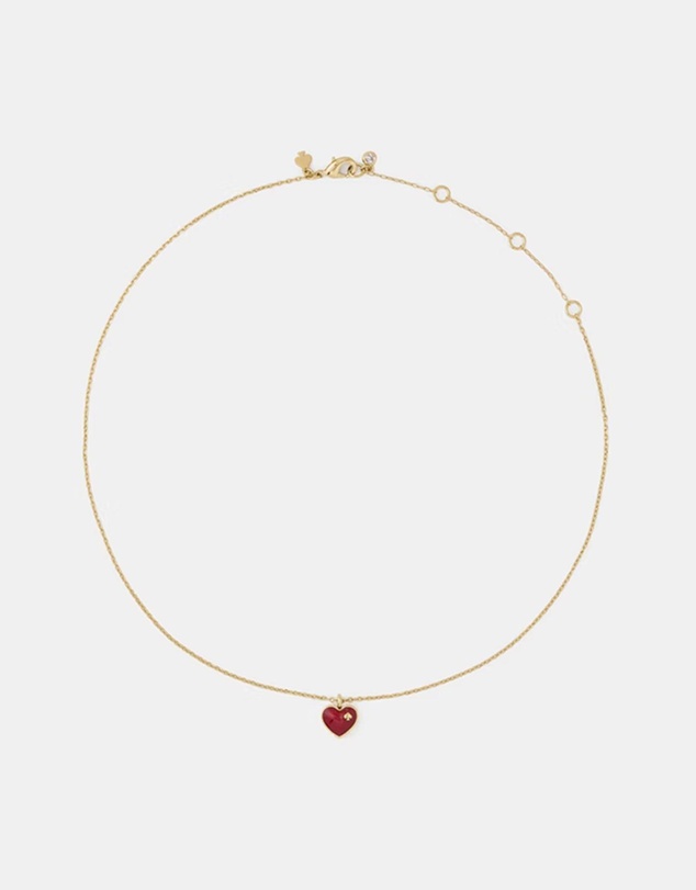 Kate Spade - Heart Spade Pendant