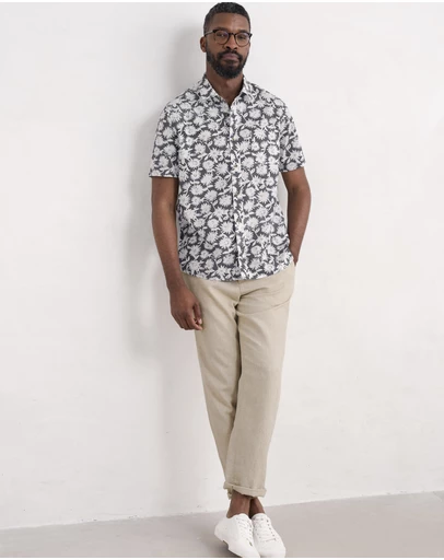Seasalt - Seasalt Cornwall Grey Barque Shirt
