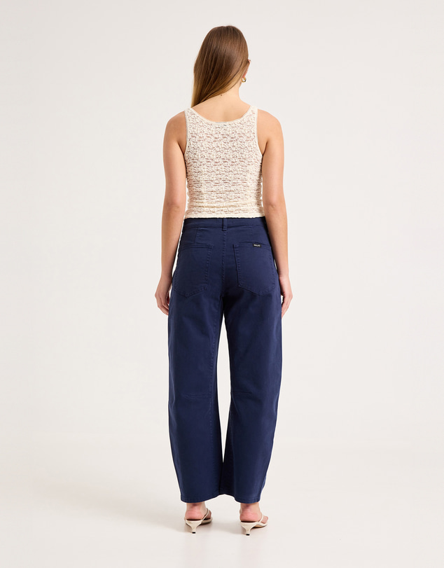 Rolla's - Gigi Barrel Trade Pants - Drill True Navy