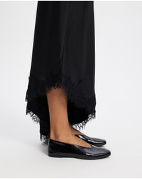 AERE - Lani Leather Ballet Flats