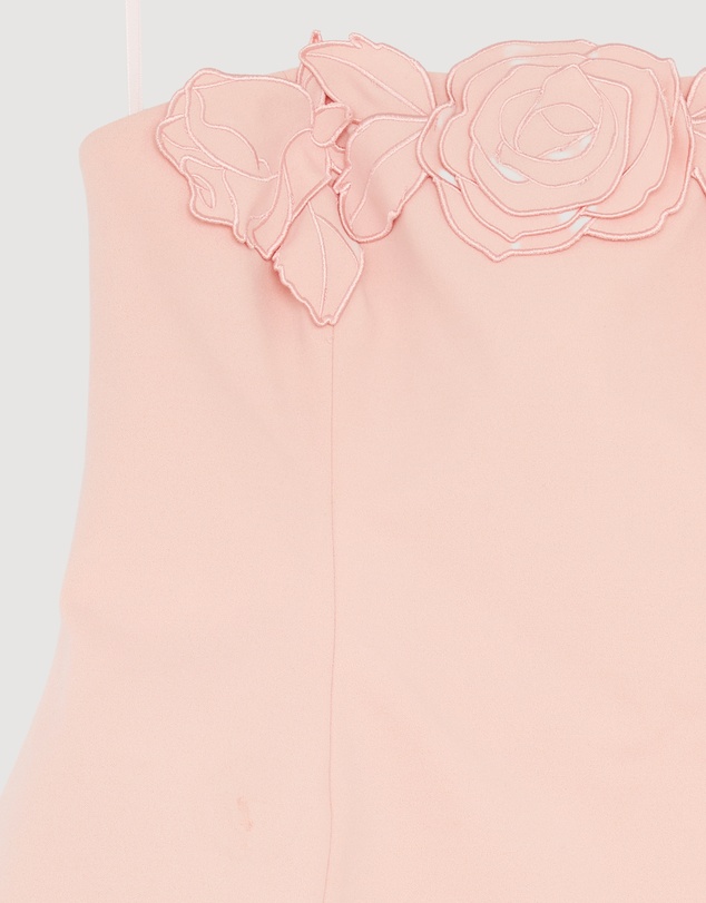 Revibe - Repaired LEO LIN Roselle Applique Bustier Mini Dress - AU 14
