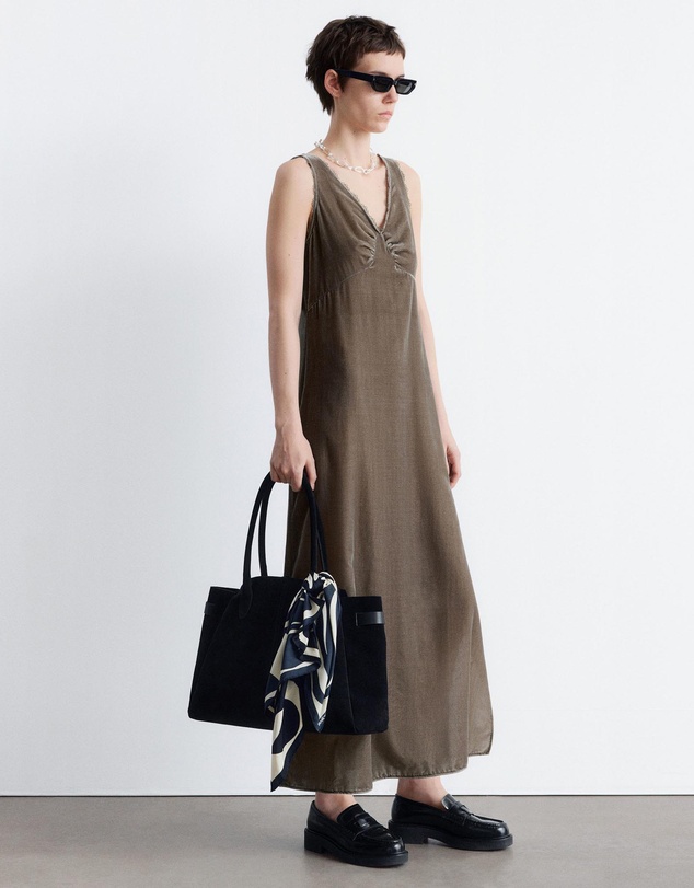 & Other Stories - Velvet Maxi Dress