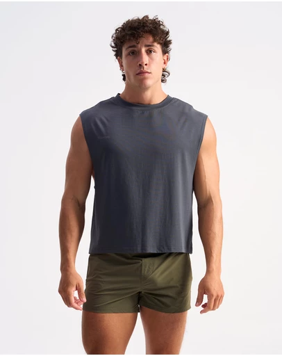TEAMM8 - Strike Box Muscle Tank