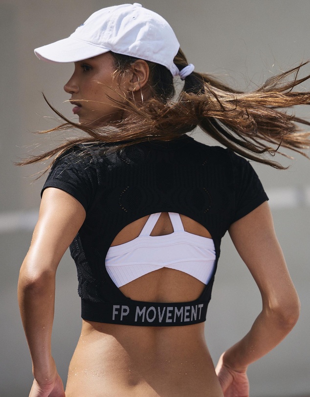 FP Movement by Free People - Run The Distance Baby Tee