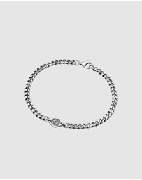 Haze & Glory - ICONIC EXCLUSIVE - Bracelet Ride The Tide Wave Pendant in 925 Sterling Silver