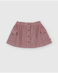 Goldie + Ace - Corduroy Pocket Skirt - Babies-Kids