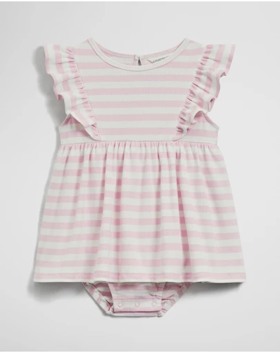 Country Road - Sleeveless Rib Romper Dress