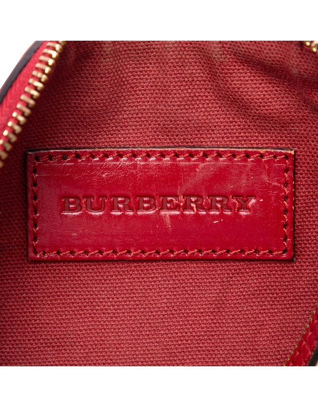 Pre-Loved by Azura Reborn - Pre-Loved Mini Haymarket Check Coated Canvas Blaze Crossbody