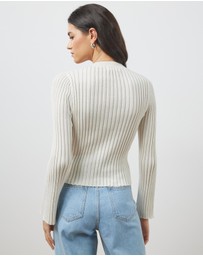 Atmos&Here - Frankie Pleat Knit Top
