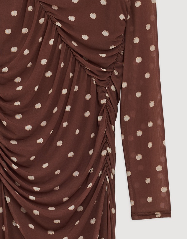 Revibe - Repaired KIVARI Edie Mesh Maxi Dress - AU 14