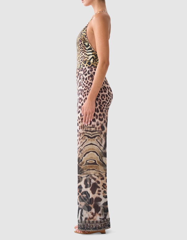 Camilla - Mesh Straight Leg Beach Pants