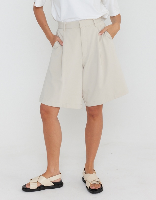 ALEXANDRA - Berny Shorts Beige