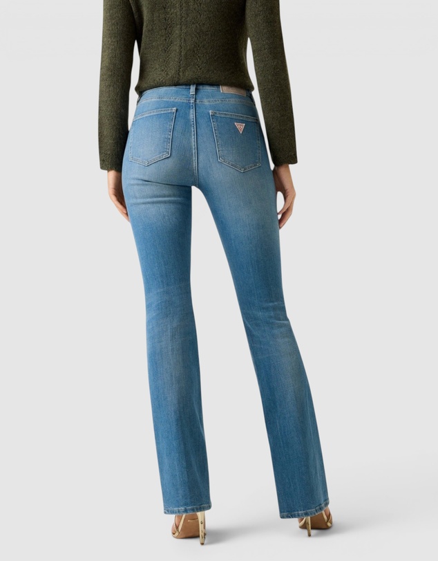 GUESS - High-Rise Sexy Flare Jeans
