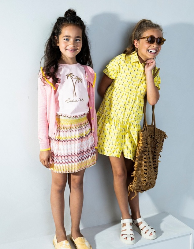 Like FLO - Embroidered Jersey Tee - Kids-Teens