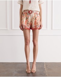 Aqua Blu Australia - Bouquet Portia Shorts