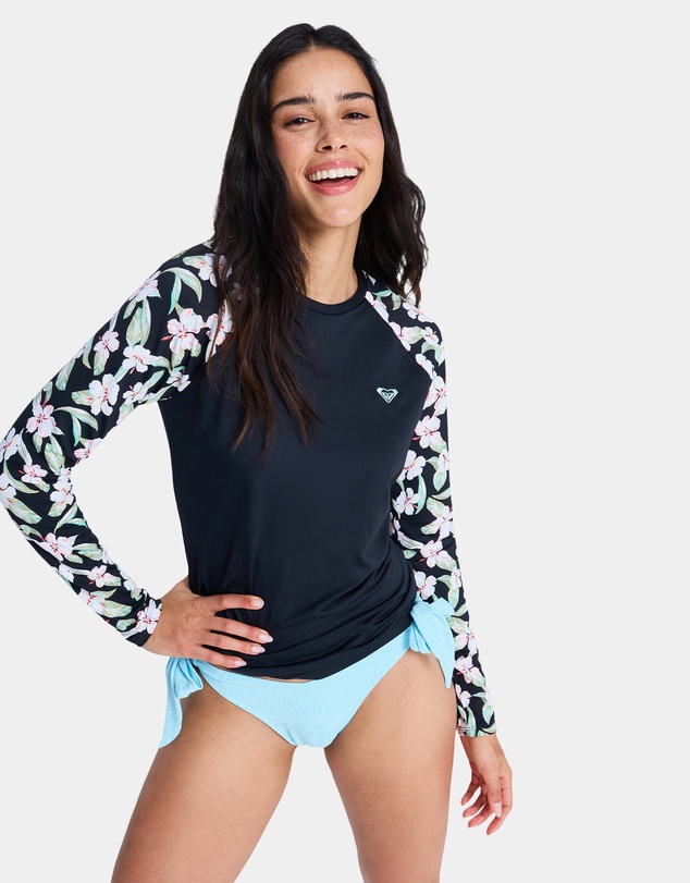 Roxy - Womens Lycra Long Sleeve Rash Vest