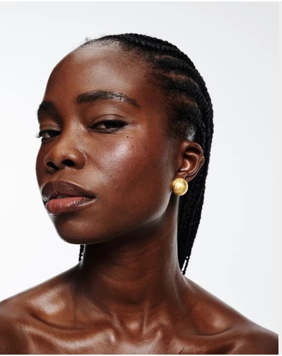 Sunday Stephens - Frosted Globe Earrings