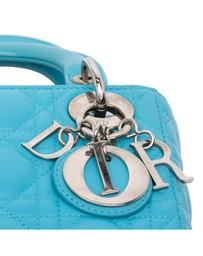 Pre-Loved by Azura Reborn - Pre-Loved Mini Lambskin Cannage Lady Dior