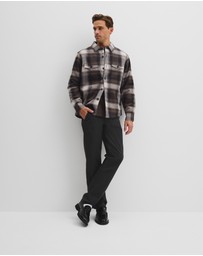 Country Road - Check Sherpa Jacket