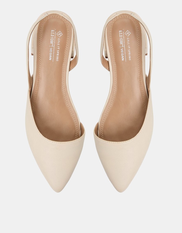 Call It Spring - Sundayy Slingback Heels