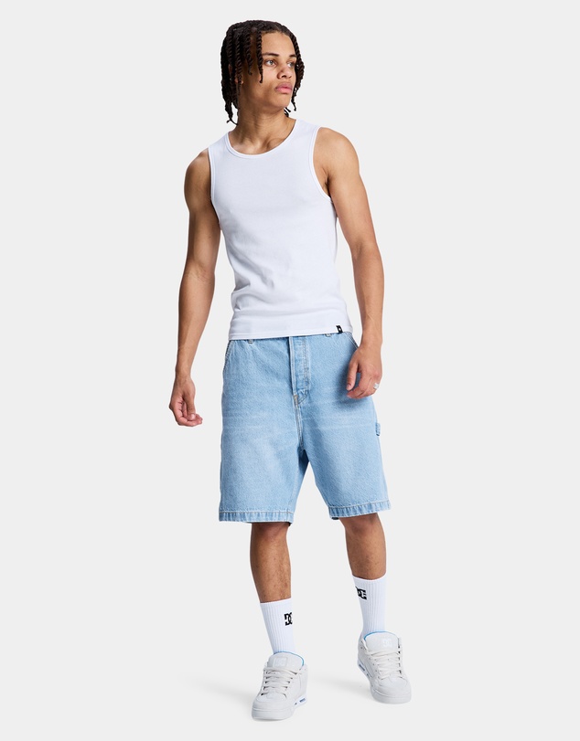 DC Shoes - Mens Baggy Denim Carpenter Shorts