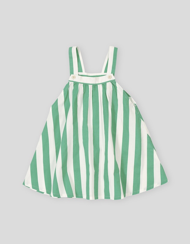 Goldie + Ace - Happy Stripe A-Line Dress - Babies-Kids