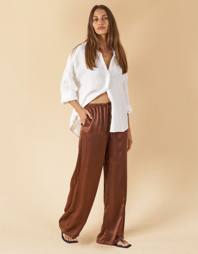 CAMIXA - Lulu Silk Pants