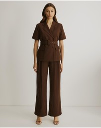Atmos&Here - Lottee Pleated Pants