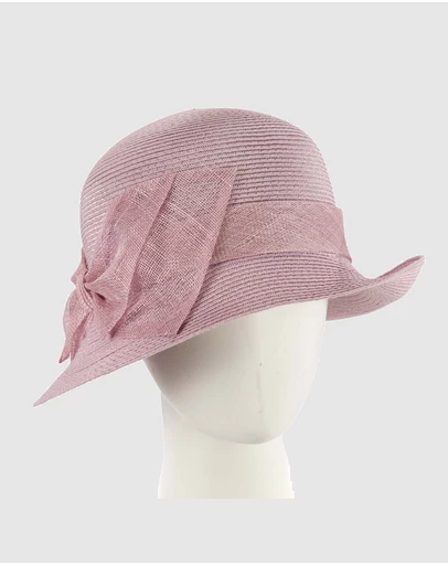 Max Alexander - Summer Suty Pink Cloche Hat