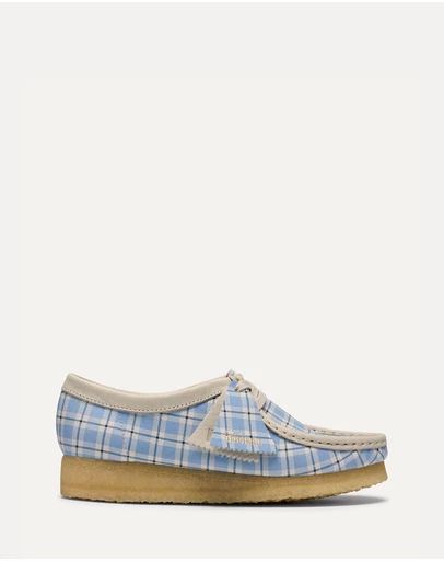 Clarks Originals - Wallabee (W) Blue Check