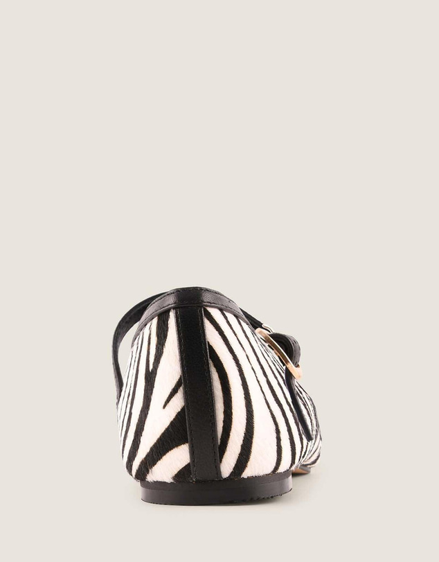 Shelly Shen - Rene Ballet Flats Zebra