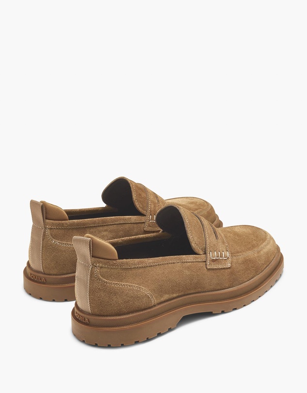 Aquila - Radar Suede Penny Loafers