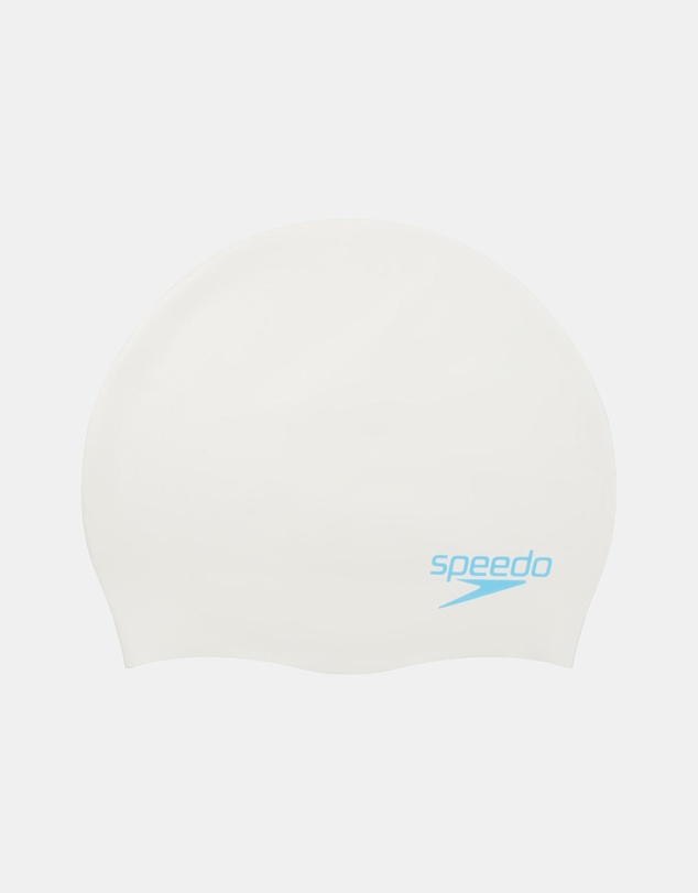 Speedo - Plain Moulded Silicone Cap - Babies-Teens
