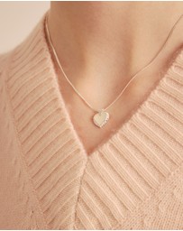 Karen Walker - Flaming Mother of Pearl Necklace 45cm